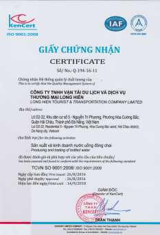 Chứng nhận chất lượng